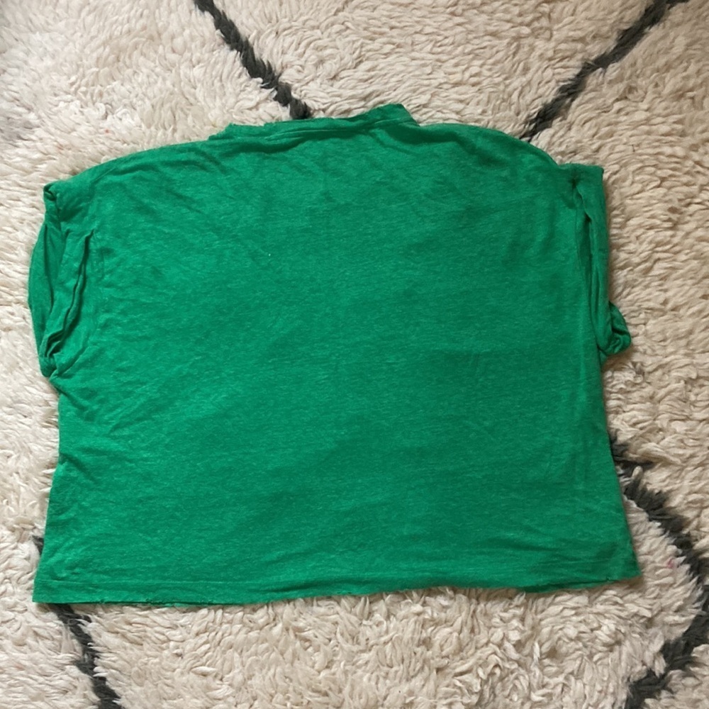 Sandro Distressed Linen Tee - Picture 15 of 16